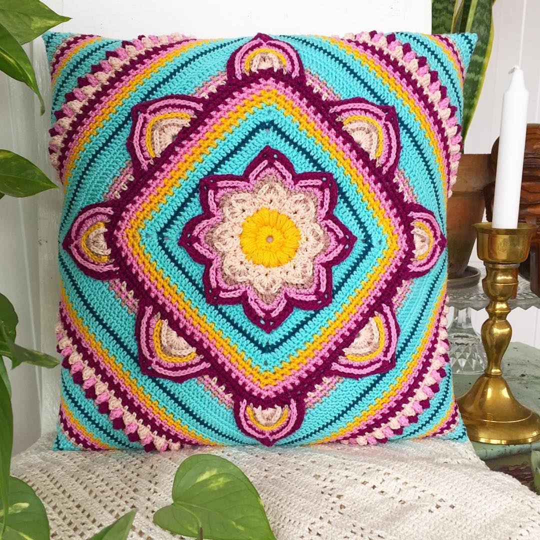 Crochet Pillow Archives Beauty Crochet Patterns